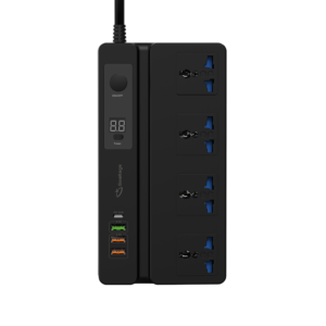 GT-EXT03-3DRenderWQ-3 وصلة تمديد الطاقة Goaltage EXT03 مع مفتاح التشغيل والإيقاف ومؤشر المؤقت وحماية السلامة ووظيفة المقابس المتعددة