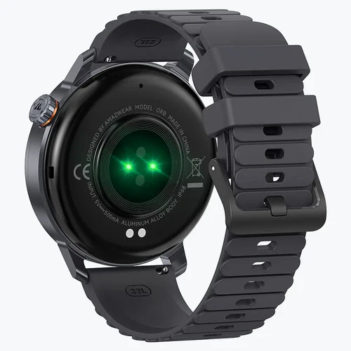 kospet-magic-orb-smartwatch-black-with-black-silicone-strap-1-min KOSPET Orb Smartwatch