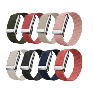 WHOOP NYLON STRAP 5.0/MG SILVER BUCKLE